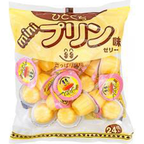 やおきん プリン味ゼリー ２４個入  【購入入数１２個】