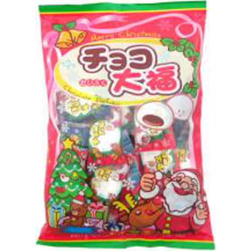 やおきん クリスマスチョコ大福１７０ｇ 【数量限定】【受注締 8/27 最短納品 10/24】 □お取り寄せ品 【購入入数１２個】［入荷までお時間がかかります］