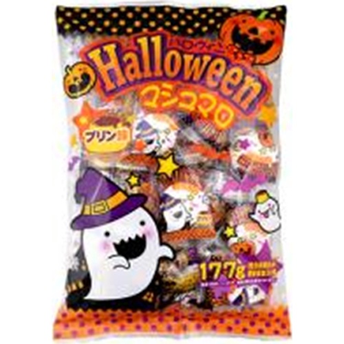 やおきん ハロウィンマシュマロプリン味１７７ｇ 【受注締 5/29 最短納品 8/20】 □お取り寄せ品 【購入入数１２個】（入荷までお時間がかかります）