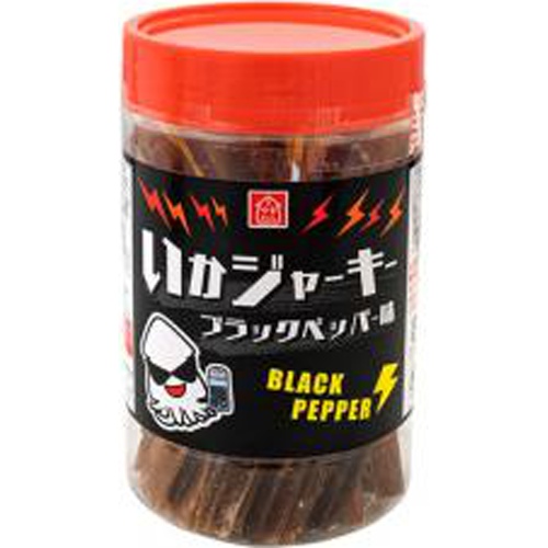 やおきん ポットいかジャーキーブラックペッパー３５ｇ □お取り寄せ品 【購入入数１０個】（入荷までお時間がかかります）