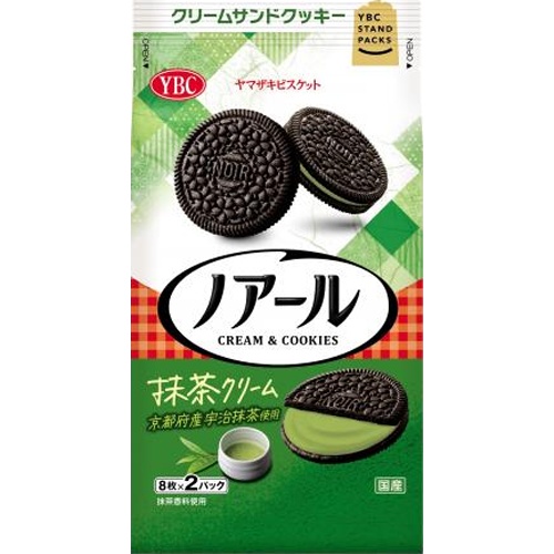 ＹＢＣ ノアール 抹茶クリーム１６枚 【今月の特売 菓子】 △ 【購入入数５個】