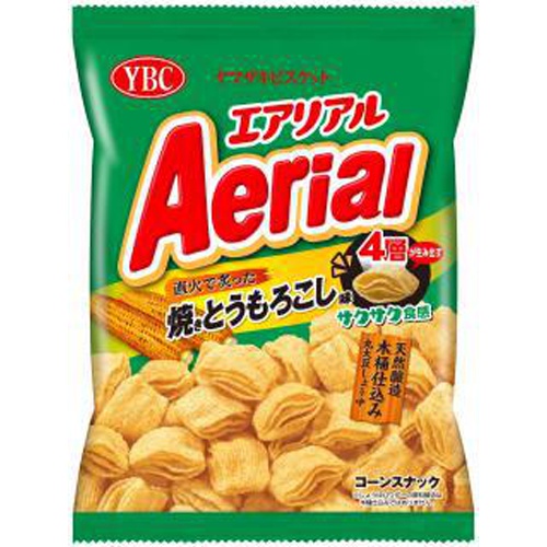 ＹＢＣ エアリアル焼きとうもろこし味 ６５ｇ 【今月の特売 菓子】 △ 【購入入数１２個】