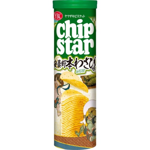 ＹＢＣ チップスターＬ 安曇野本わさび味 １０５ｇ 【新商品 7/3 発売】【数量限定】 △ 【購入入数６個】