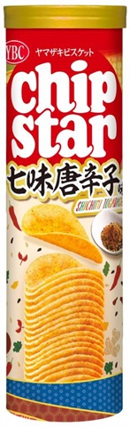 ＹＢＣ チップスターＬ 七味唐辛子味１０５ｇ 【新商品 10/2 発売】 △ 【購入入数６個】