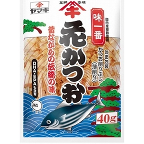 ヤマキ 味一番花かつお ４０ｇ △ 【購入入数１０個】