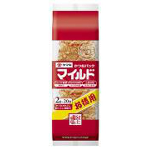 ヤマキ マイルドパック ２ｇ×２０ｐ 【今月の特売 乾物】 □お取り寄せ品 【購入入数４８個】