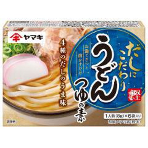 ヤマキ うどんつゆの素 ６Ｐ 【今月の特売 調味料】 □お取り寄せ品 【購入入数８０個】