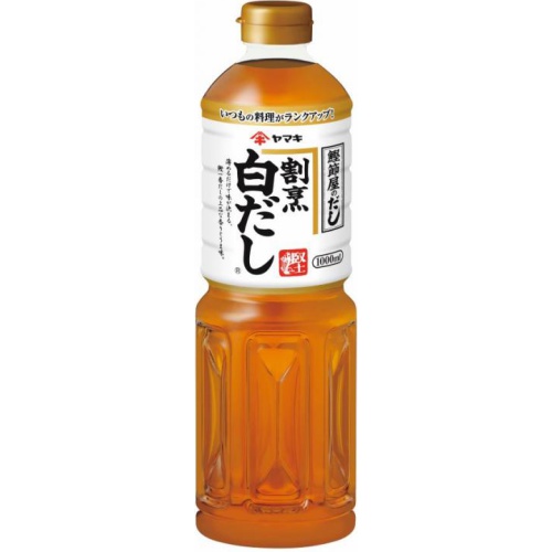 ヤマキ 割烹白だし １０００ｍｌ 【今月の特売 調味料】 □お取り寄せ品 【購入入数１２個】