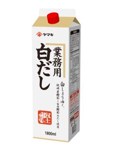 ヤマキ 白だし １．８Ｌ紙パック業務用 □お取り寄せ品 【購入入数６個】
