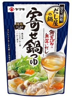 ヤマキ 寄せ鍋つゆ鰹荒節の奥深いだし ７００ｇ □お取り寄せ品 【購入入数１２個】