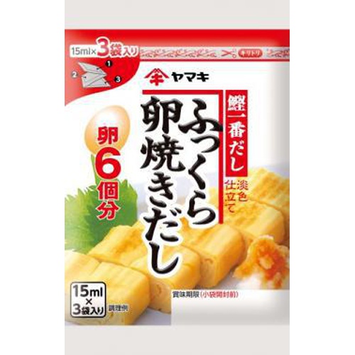 ヤマキ ふっくら卵焼きだし ３袋ダー □お取り寄せ品 【購入入数１２０個】