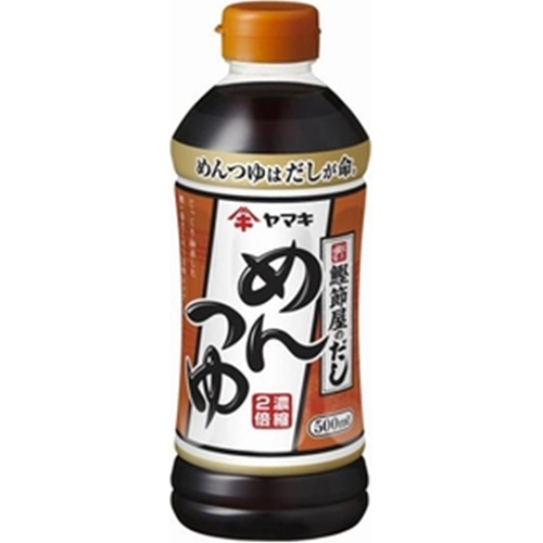 ヤマキ めんつゆ ５００ｍｌ 【今月の特売 調味料】 △ 【購入入数６個】