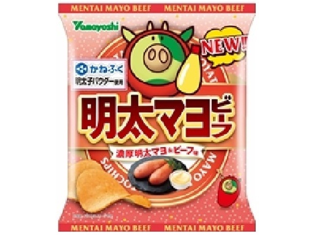 山芳 ポテト明太マヨビーフ ５０ｇ 今月の特売 菓子 5 12入り 食品 菓子問屋 タジマヤ 卸ネット 菓子 食品 飲料 日用雑貨の仕入れ問屋 タジマヤ 卸ネット