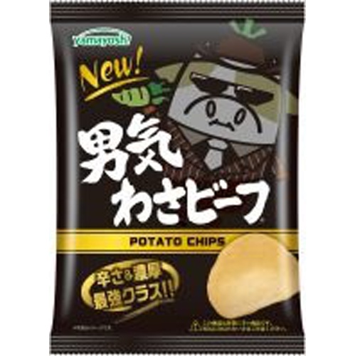 山芳 男気わさビーフ ４５ｇ 【今月の特売 菓子】 □お取り寄せ品 【購入入数１２個】