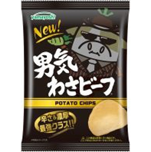 山芳 男気わさビーフ ４５ｇ 【新商品 3/11 発売】 □お取り寄せ品 【購入入数１２個】