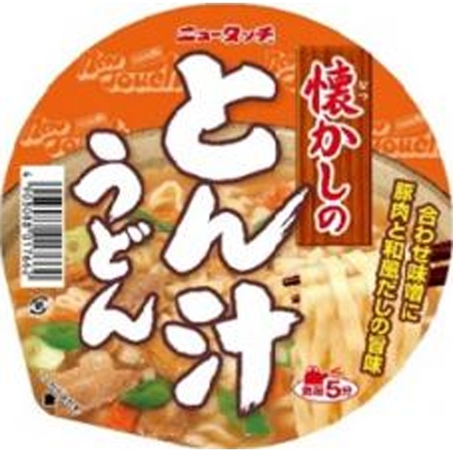 ニュータッチ 懐かしのとん汁うどん □お取り寄せ品 【購入入数１２個】