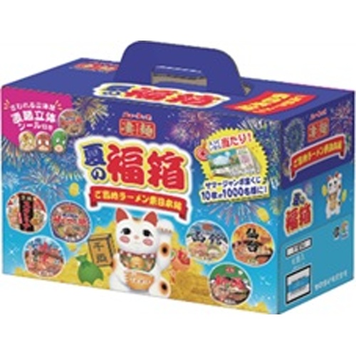 ニュータッチ 凄麺 夏の福箱ご当地ラーメン東日本編 【新商品 7/20 発売】【数量限定】  【購入入数１個】