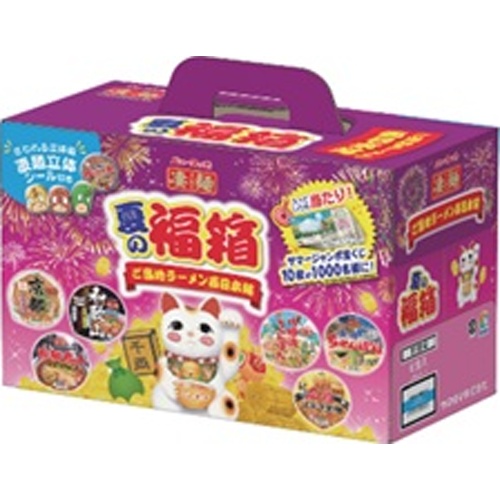 ニュータッチ 凄麺 夏の福箱ご当地ラーメン西日本編 【新商品 7/20 発売】【数量限定】  【購入入数１個】