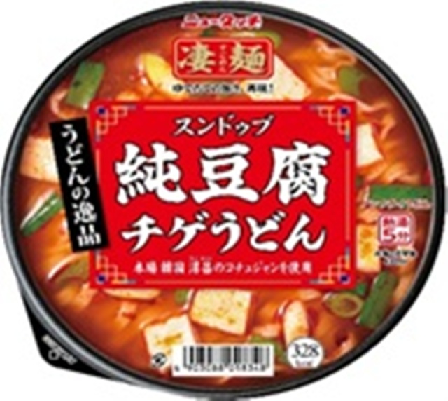 ニュータッチ 凄麺うどんの逸品スンドゥブチゲうどん 【新商品 9/22 発売】 □お取り寄せ品 【購入入数１２個】