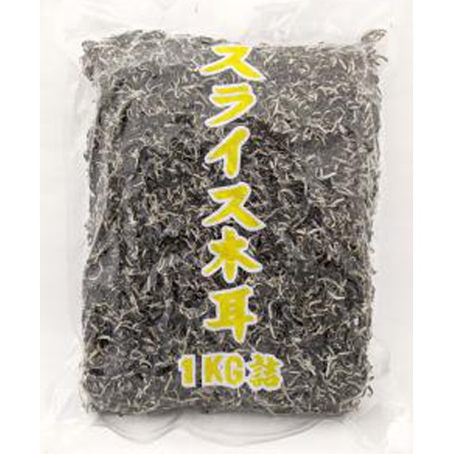 匠庵 裏白木耳スライス １ｋｇ業務用 □お取り寄せ品 【購入入数１２個】