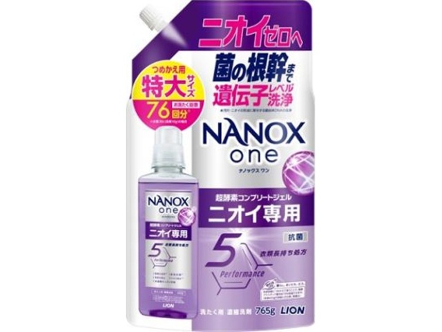ＮＡＮＯＸｏｎｅ ニオイ専用つめかえ用特大７６５ｇ 【新商品 9/8 発売】 □お取り寄せ品 【購入入数１２個】