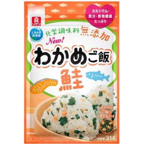 リケン わかめご飯 鮭３１ｇ 【今月の特売 乾物】 □お取り寄せ品 【購入入数６０個】