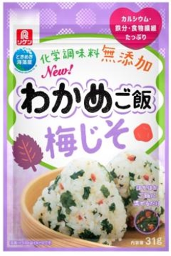 リケン わかめご飯 梅じそ３１ｇ 【今月の特売 乾物】 □お取り寄せ品 【購入入数６０個】