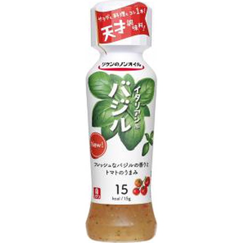 リケン ノンオイルイタリアン風バジル １９０ｍｌ □お取り寄せ品 【購入入数２４個】