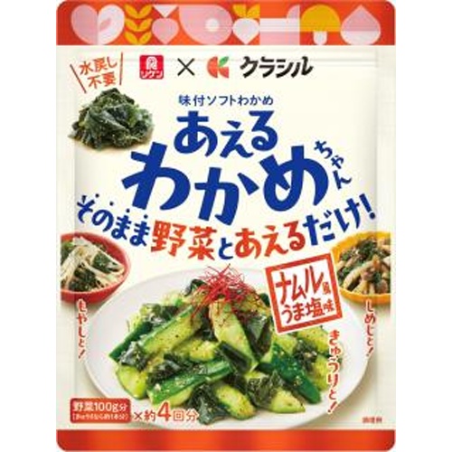 リケン あえるわかめちゃんナムル風うま塩味 ４０ｇ □お取り寄せ品 【購入入数１５個】