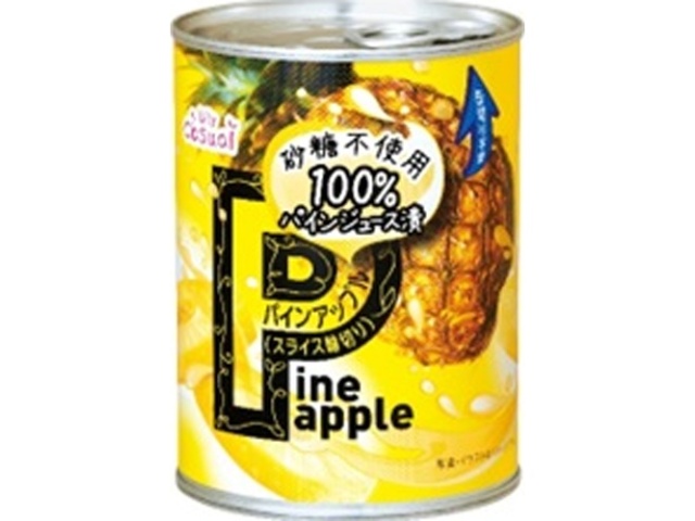 ＬＣ パインスライス１００％ジュース漬けＥＯ３  【購入入数２４個】