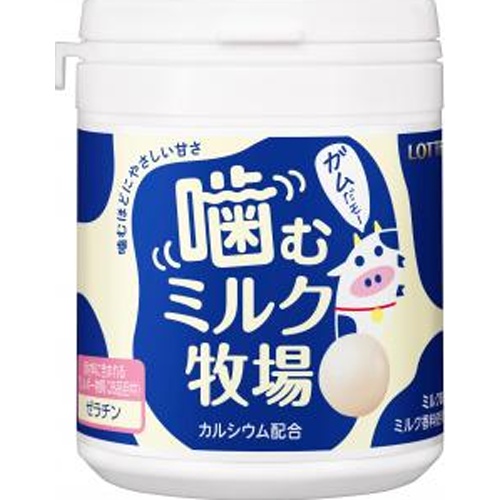 ロッテ 噛むミルク牧場いちごミルク １３１ｇ □お取り寄せ品 【購入入数３６個】
