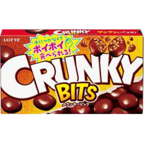 ロッテ クランキービッツ ６３ｇ □お取り寄せ品 【購入入数８０個】