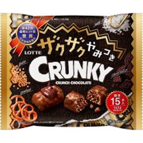 ロッテ ザクザクやみつきクランキーＳＰ １４２ｇ □お取り寄せ品 【購入入数３６個】