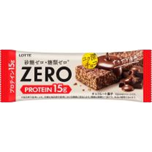 ロッテ ゼロ プロテインチョコバー１本 【新商品 3/18 発売】 △ 【購入入数１２個】