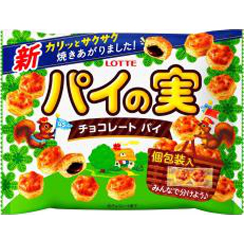 ロッテ パイの実シェアパック １２４ｇ △ 【購入入数１８個】