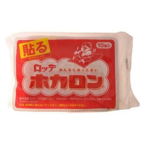 ロッテ ホカロン貼る １０Ｐ □お取り寄せ品 【購入入数２４個】
