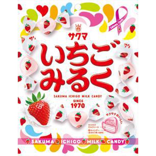 サクマ いちごみるく ８３ｇ □お取り寄せ品 【購入入数１０個】