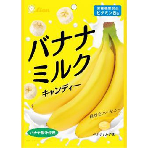ライオン バナナミルクキャンディー ７１ｇ △ 【購入入数６個】