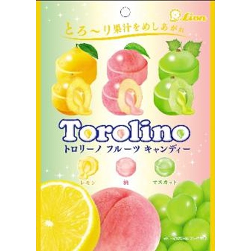 ライオン トロリーノフルーツキャンディー５２ｇ △ 【購入入数６個】