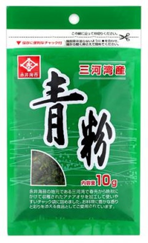 永井海苔 青粉 １０ｇ 【新商品 4/11 発売】 □お取り寄せ品 【購入入数２４０個】