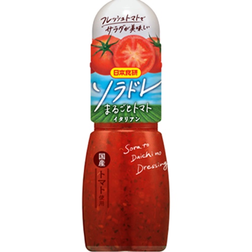 日本食研 ソラドレ まるごとトマト３００ｍｌ 【今月の特売 調味料】 △ 【購入入数１２個】