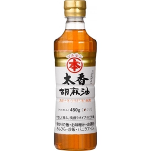 竹本 マルホン 太香胡麻油Ｐ４５０ｇ 【今月の特売 調味料】 【購入入数６個】