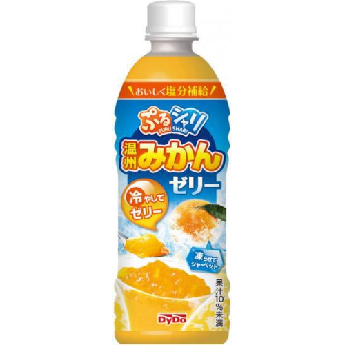 ダイドー ぷるシャリ温州みかんゼリーＰ４９０ｍｌ 【今月の特売 飲料水】 △ 【購入入数２４個】