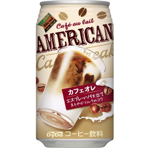 ダイドー アメリカンカフェオレ３４０ｇ 【今月の特売 飲料水】 □お取り寄せ品 【購入入数２４個】