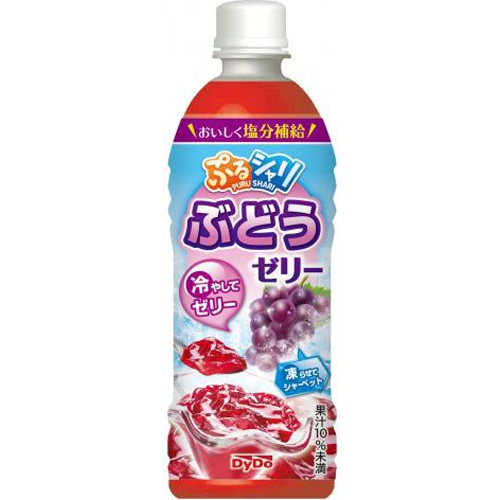 ダイドーぷるシャリぶどうゼリーＰ４９０ｍｌ 【今月の特売 飲料水】 △ 【購入入数２４個】