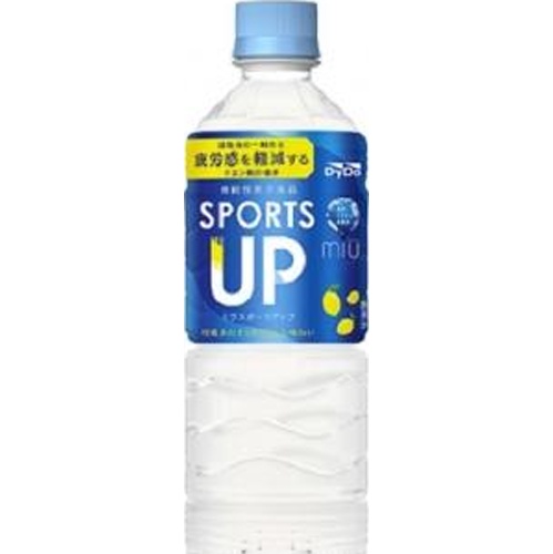 ダイドー ミウスポーツアップＰ５５０ｍｌ機能性表示 【新商品 7/1 発売】 【今月の特売 飲料水】 △ 【購入入数２４個】