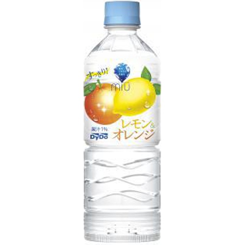 ダイドー ミウ レモン＆オレンジＰ５５０ｍｌ 【今月の特売 飲料水】 □お取り寄せ品 【購入入数２４個】