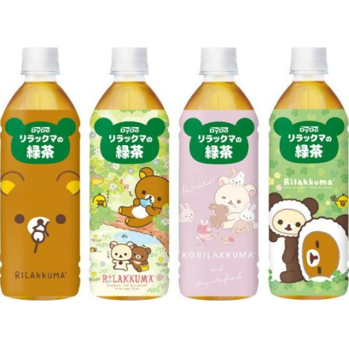 ダイドー リラックマの緑茶 Ｐ５００ｍｌ 【今月の特売 飲料水】 □お取り寄せ品 【購入入数２４個】