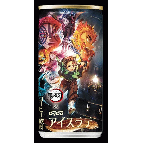 ダイドー 鬼滅の刃アイスラテ 缶１８５ｍｌ 【数量限定】 △ 【購入入数３０個】