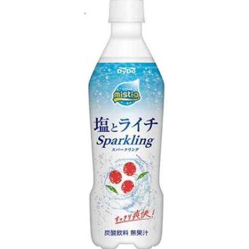 ミスティオ 塩とライチスパークリングＰ４１０ｍｌ 【新商品 7/14 発売】 □お取り寄せ品 【購入入数２４個】